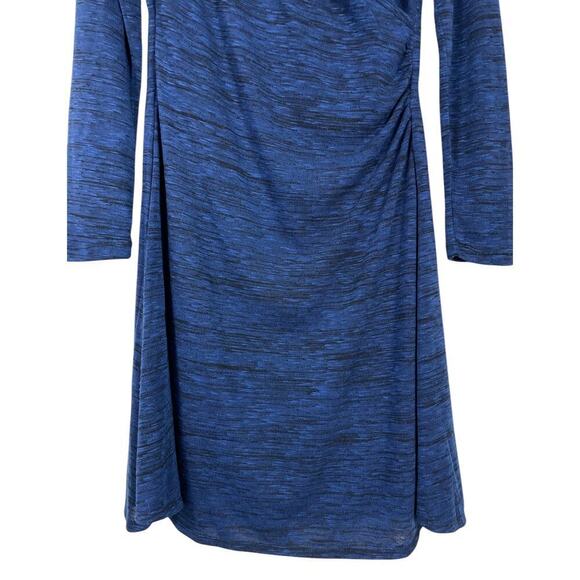 Prana Nadia Faux Wrap Dress Cobalt Blue Medium NWT Casual Spring Summer Travel - Picture 5 of 12